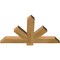 Ekena Millwork Kennewick Rough Sawn Timber Gable Bracket, Western Red Cedar, 36"W x 21"H x 2"D x 4"F, 14/12 Pitch GBW036X21X0204KEN00RWR - alternate 5